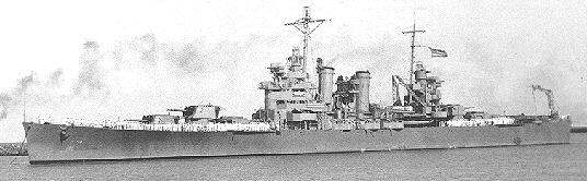 Picture of the USS Savannah CL-42